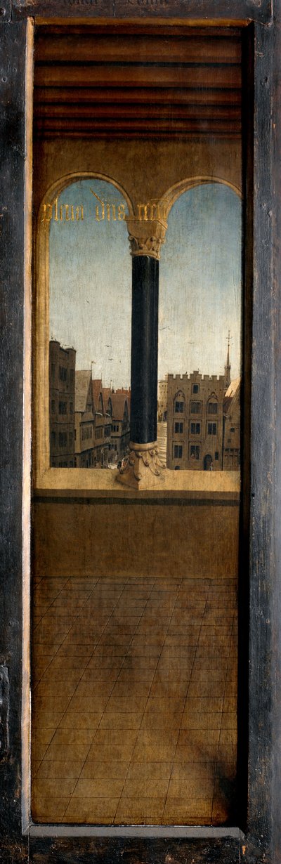Panel from the exterior of the left shutter of the Ghent Altarpiece by Hubert & Jan van (1390 1441) Eyck