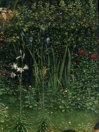 The Adoration of the Mystic Lamb (detail) by Hubert & Jan van (1390 1441) Eyck