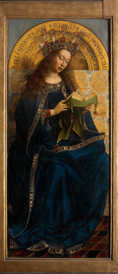The Virgin Mary by Hubert & Jan van (1390 1441) Eyck