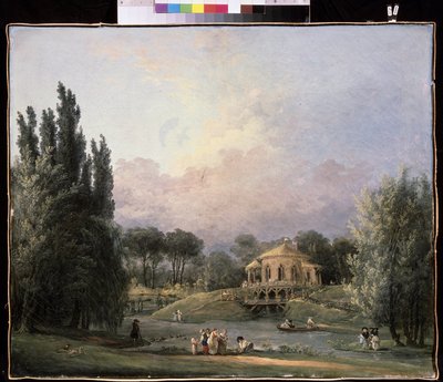 In a Park by Hubert Robert