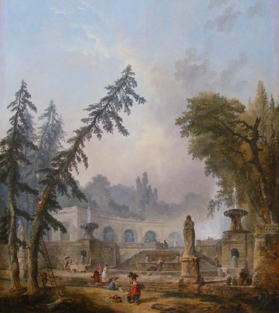 Landscape by Hubert Robert