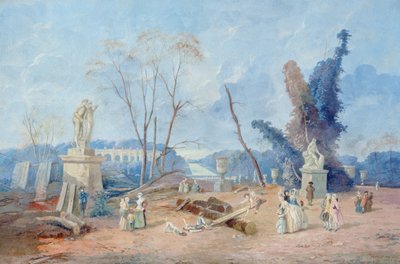Le Tapis Vert Versailles by Hubert Robert