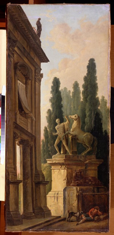 Landscape by Hubert Robert