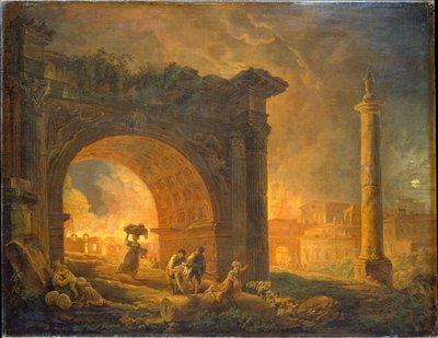 Roman Ruins by Hubert Robert