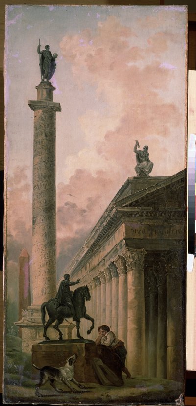 Sarcophagus by Hubert Robert