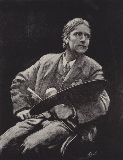 Hubert Herkomer, British artist by Hubert von (after) Herkomer