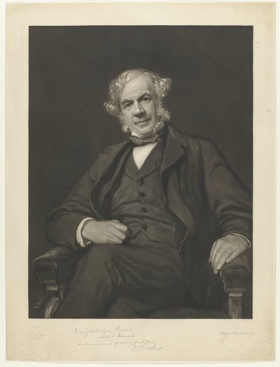 Portrait of James Staats Forbes by Hubert von Herkomer (signed by artist)