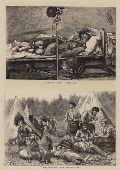 Aldershot, the Highlanders