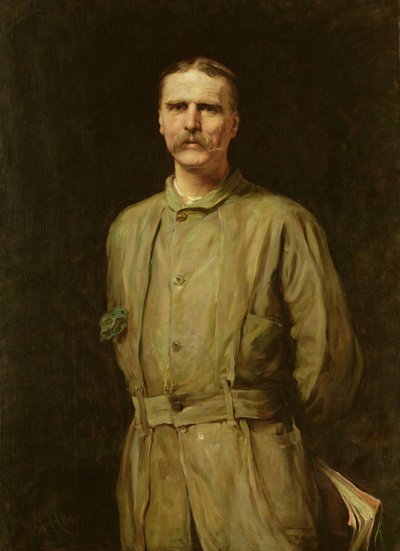 Portrait of Archibald Forbes, War Correspondent by Hubert von Herkomer