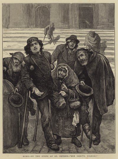 Rome, on the Steps of St Peter
