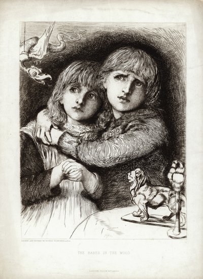 The Babes in the Wood by Hubert von Herkomer