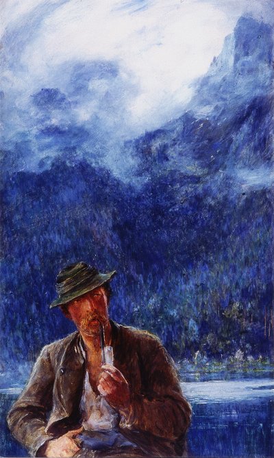 The Fisherman of Hintersee by Hubert von Herkomer