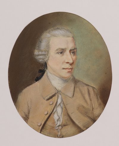 Portrait of a Man (or Gavin Hamilton) by Hugh Douglas (manner of) Hamilton