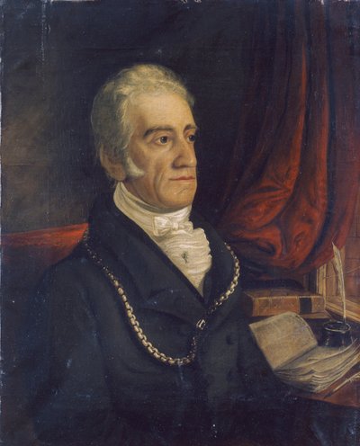 Reverend William Jenkins Rees by Hugh Hughes