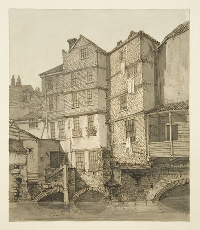 The Frome, Looking Upstream Towards Christmas Bridge, 1823 by Hugh ONeill
