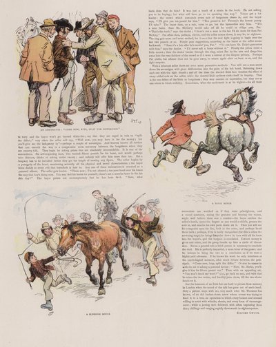 An Irish Horse Fair by Hugh Thomson