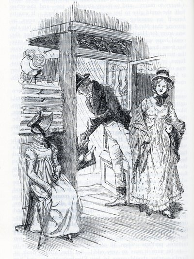 Emma Explains She is the One Who Arranged the Wedding of Miss Taylor and Mr Weston by Hugh Thomson