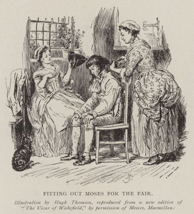 Fitting out Moses for the Fair by Hugh Thomson