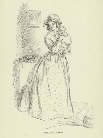 Illustration for Amos Barton by Hugh Thomson