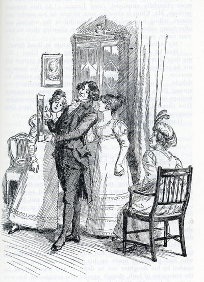 Illustration for "Emma" by Jane Austen by Hugh Thomson