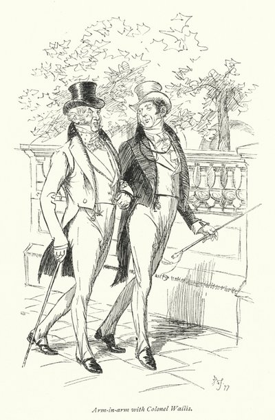 Illustration for Persuasion by Jane Austen by Hugh Thomson