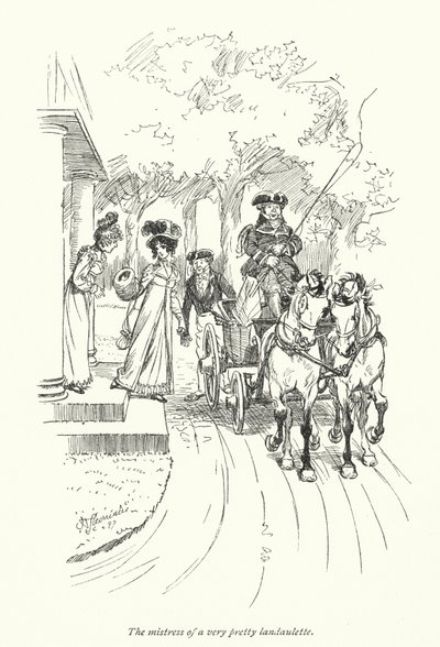 Illustration for Persuasion by Jane Austen by Hugh Thomson