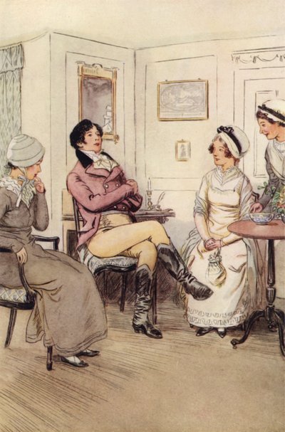 Illustration for Quality Street by Hugh Thomson