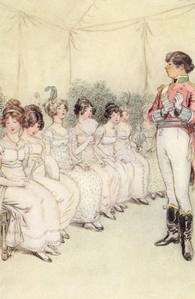 Illustration for Quality Street by Hugh Thomson