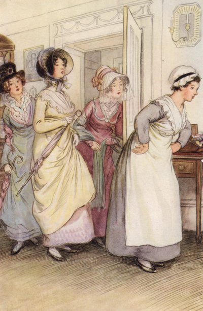 Illustration for Quality Street by Hugh Thomson