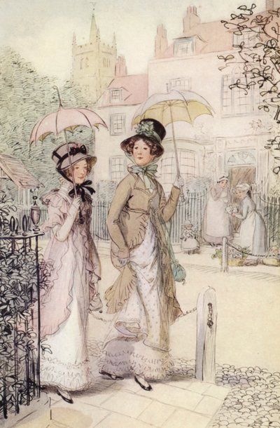 Illustration for Quality Street by Hugh Thomson