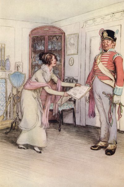 Illustration for Quality Street by Hugh Thomson