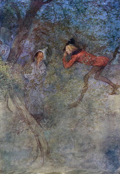 Illustration for The Merry Wives of Windsor by Hugh Thomson