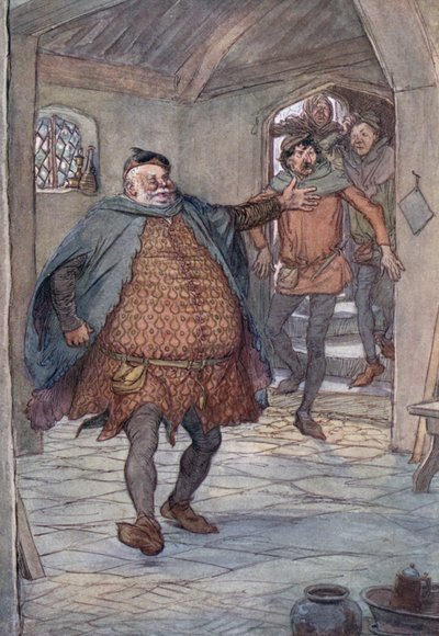 Illustration for The Merry Wives of Windsor by Hugh Thomson