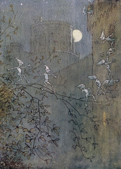 Illustration for The Merry Wives of Windsor by Hugh Thomson