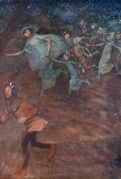 Illustration for The Merry Wives of Windsor by Hugh Thomson