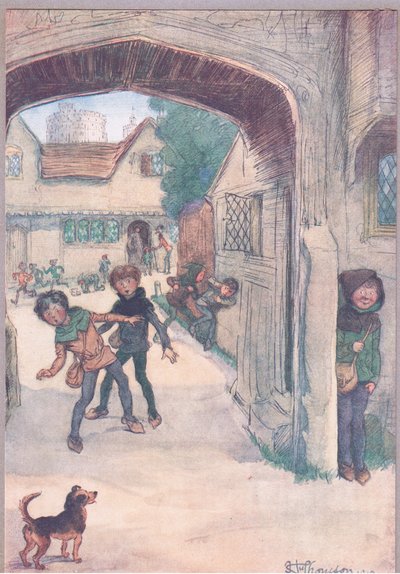 Master Slender is Let the Boys Leave to Play, Illustration from 