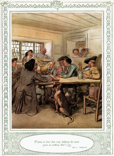 She Stoops to Conquer by Hugh Thomson