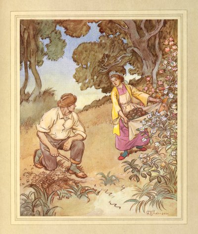 On the island, from 