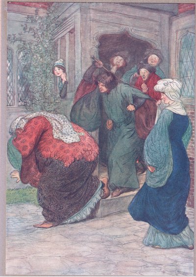 Out of My Door You Witch by Hugh Thomson