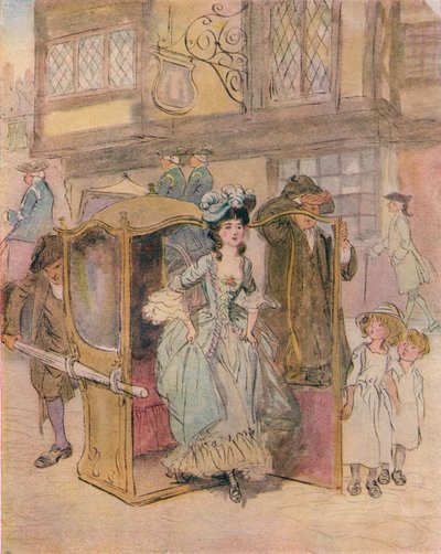 Preliminary Sketch for Illustration to The School for Scandal, c1917 by Hugh Thomson