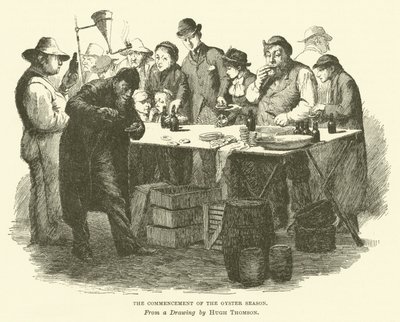 The Commencement of the Oyster Season by Hugh Thomson