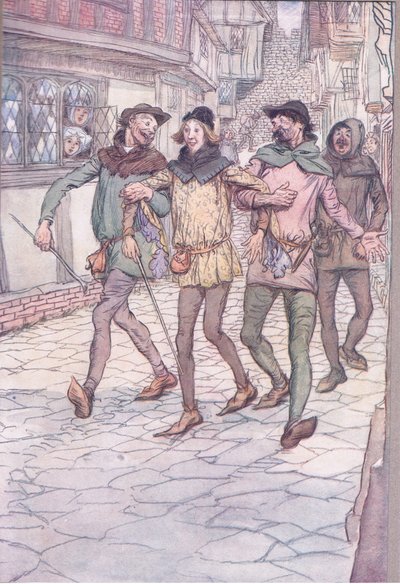They Carried Me to a Tavern by Hugh Thomson
