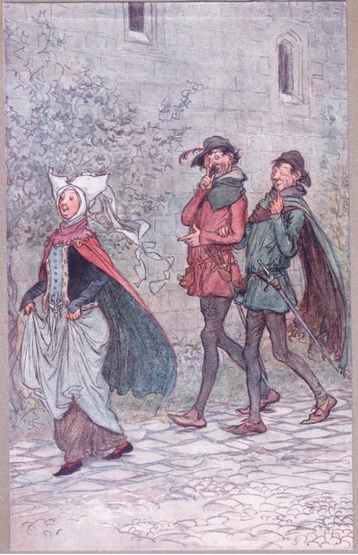 When Mrs. Bridget Lost the Handle of Her Fan by Hugh Thomson
