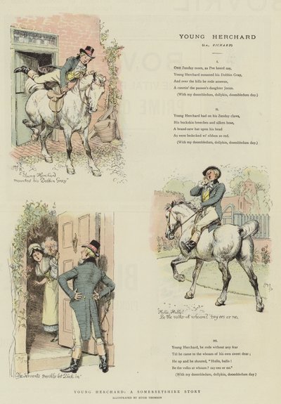 Young Herchard, a Somersetshire Story by Hugh Thomson