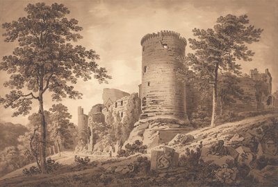 Castle Ruins by Hugh William Williams