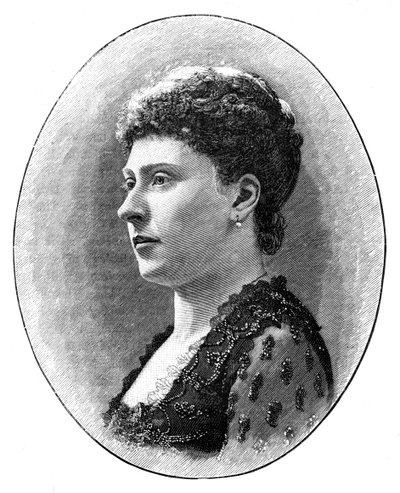 Princess Beatrice, youngest daughter of Queen Victoria by Hughes and Mullins
