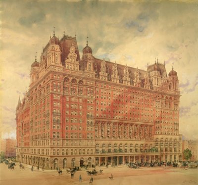 The Waldorf Astoria Hotel by Hughson Frederick Hawley