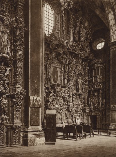 Mexico: Tepozotlan Church by Hugo Brehme
