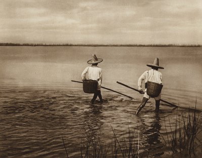 Mexico: Fishermen of Lake Chapala by Hugo Brehme