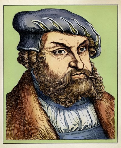 Jean I of Saxony - Giovanni di Sassonia (1468-1532) by Hugo Bürkner